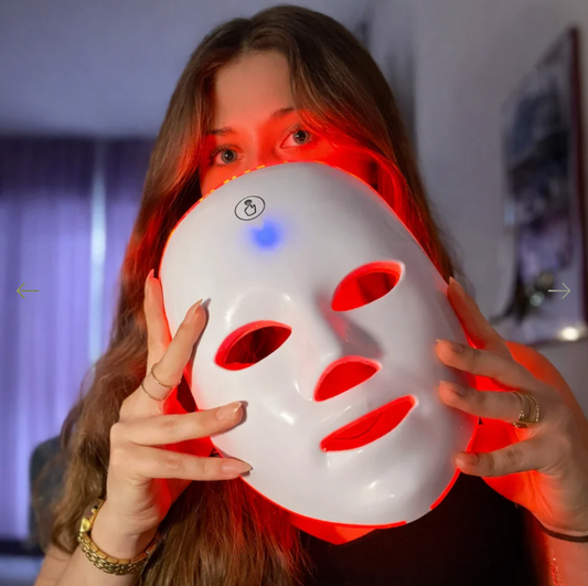 AlluMask Pró - Mascara Led 7 em 1 [Elimina Rugas, Flacidez, Acne e Manchas]