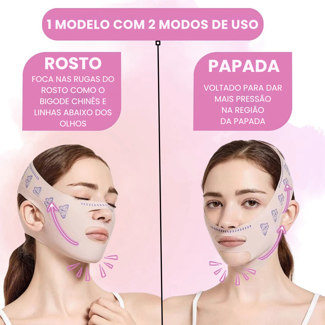 V Face Revitalize - Máscara de Contorno Facial [efeito lipo de papada]
