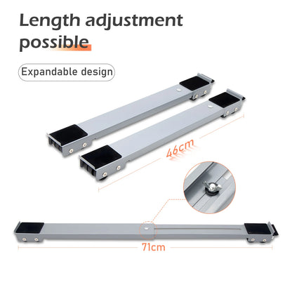 Suporte com rodinhas ajustável